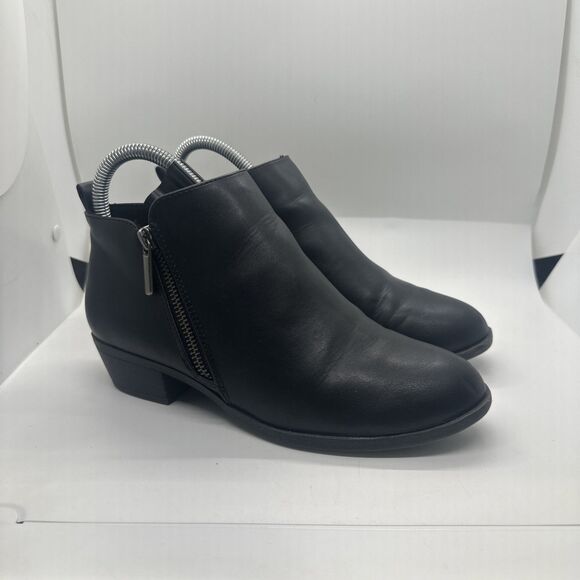 Sonoma Millo Women's Ankle Boots Black Size 6 1/2 M Memory Foam Booties - Picture 1 of 15